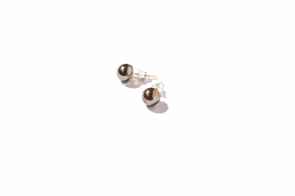 ceramic pearls earrings ceramic pearls clayometry