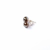 ceramic pearls earrings ceramic pearls clayometry