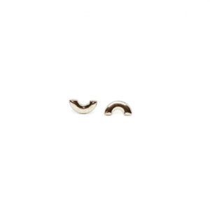ceramic arch earrings arch small clayometry