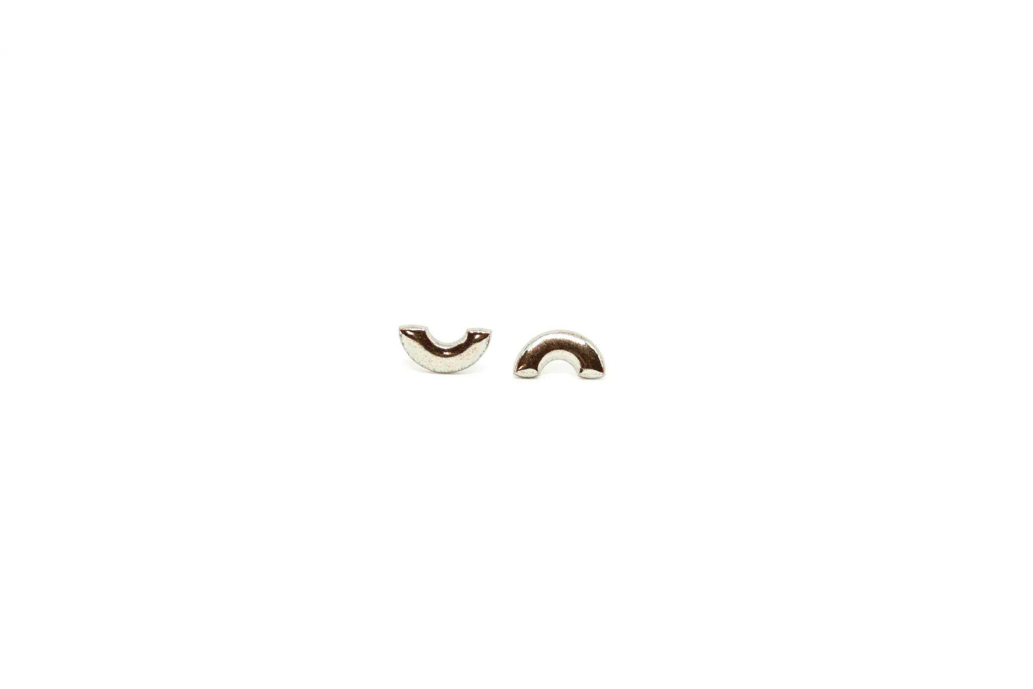 ceramic arch earrings arch small clayometry