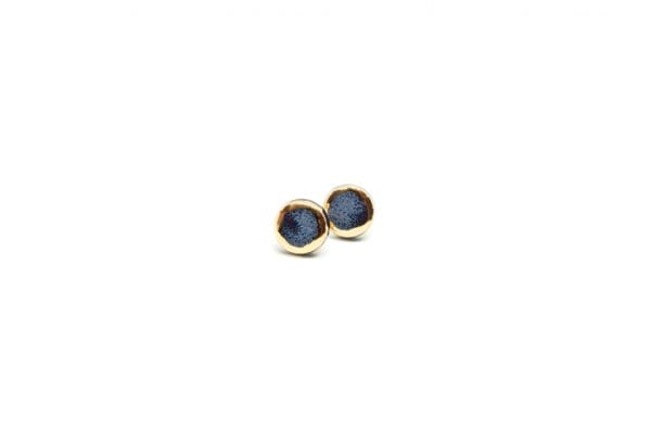 Earrings – Golden Aureole Glossy Small - Image 2