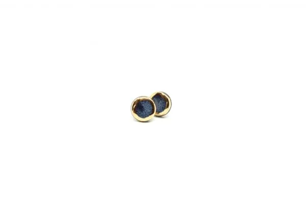 Auskarai – Golden Aureole Glossy Small