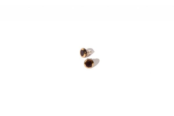 Earrings – Golden Aureole Glossy Small - Image 7