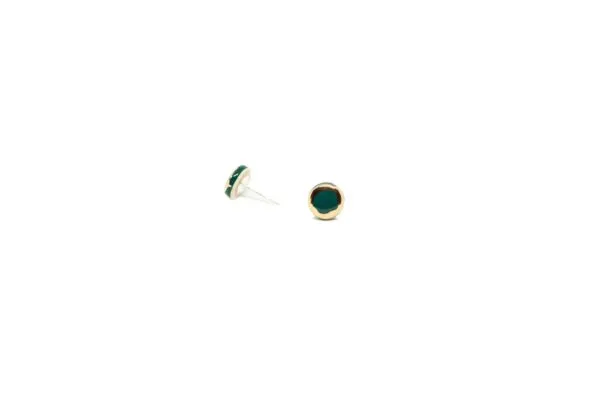 Auskarai – Golden Aureole Glossy Small - Image 16