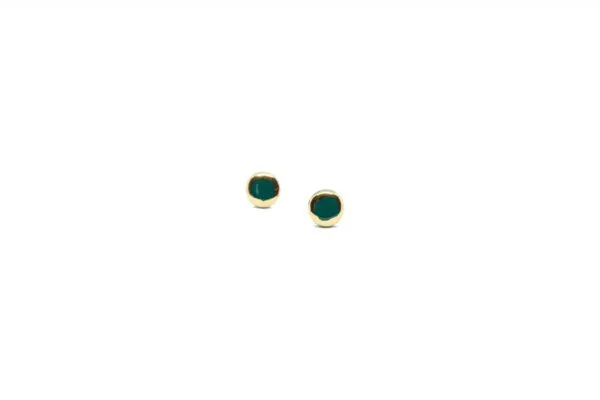 Auskarai – Golden Aureole Glossy Small - Image 17