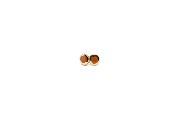 Earrings – Golden Aureole Glossy Small - Image 3