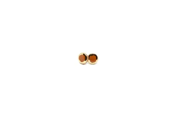 Auskarai – Golden Aureole Glossy Small - Image 3