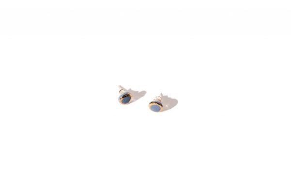 Earrings – Golden Aureole Glossy Small - Image 11