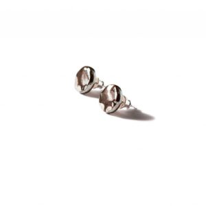 shiny ripple surface earrings surface s clayometry