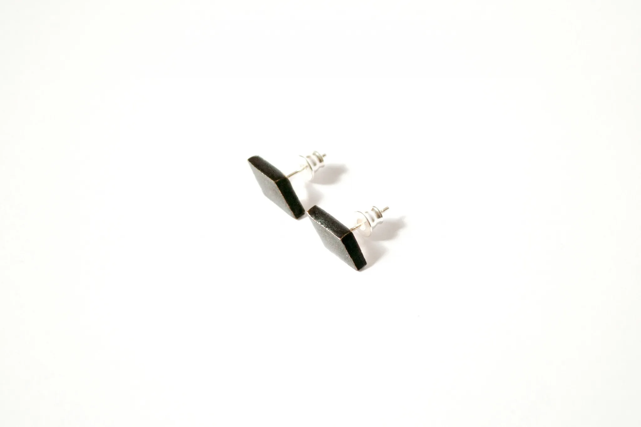 Auskarai – Line 45 Black - Image 4