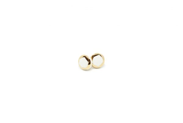 Earrings – Golden Aureole Glossy Small - Image 19