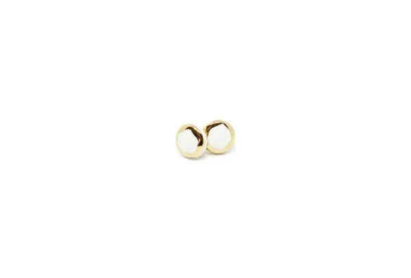 Auskarai – Golden Aureole Glossy Small - Image 19