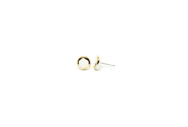 Auskarai – Golden Aureole Glossy Small - Image 20