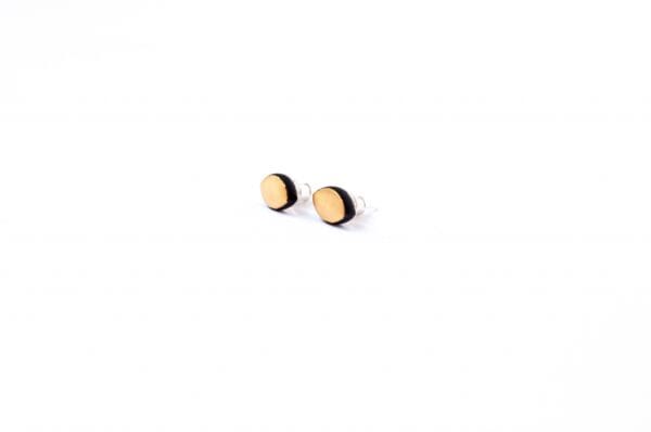 Earrings – Golden Eye Matte - Image 2