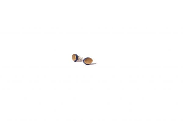 Earrings – Golden Eye Matte - Image 4