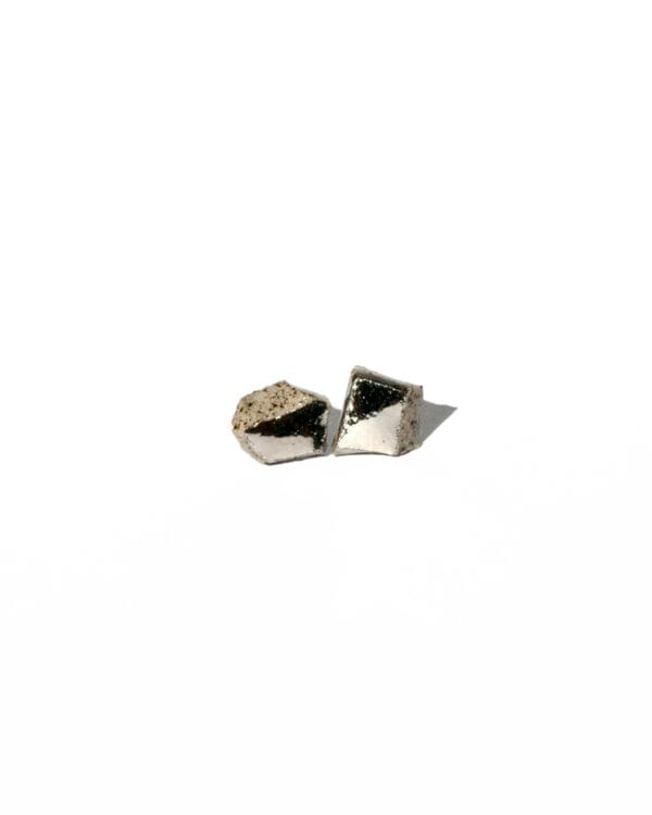 Earrings – Platinum Smithereens Small - Image 3
